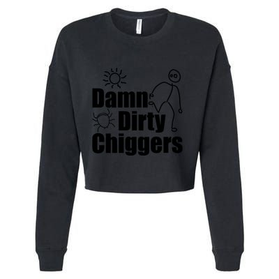 Chigger Itch Cropped Pullover Crew