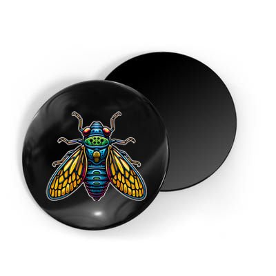 Cicadas Invasion Cool Designs 2024 Cicada Brood Xiii Insect Magnet