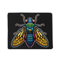 Cicadas Invasion Cool Designs 2024 Cicada Brood Xiii Insect Mousepad