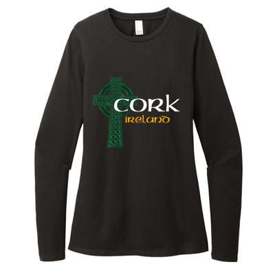 Cork Ireland County Celtic Gaelic Football And Hurling Great Gift Womens CVC Long Sleeve Shirt