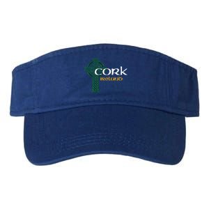 Cork Ireland County Celtic Gaelic Football And Hurling Great Gift Valucap Bio-Washed Visor