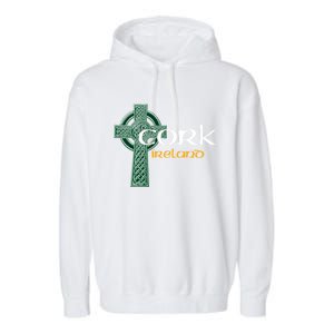 Cork Ireland County Celtic Gaelic Football And Hurling Great Gift Garment-Dyed Fleece Hoodie