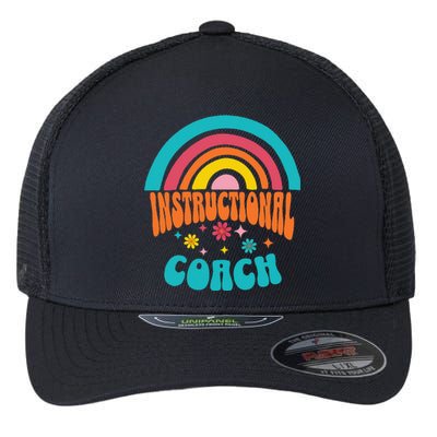 Cute Instructional Coach Appreciation Week Back To School Flexfit Unipanel Trucker Cap