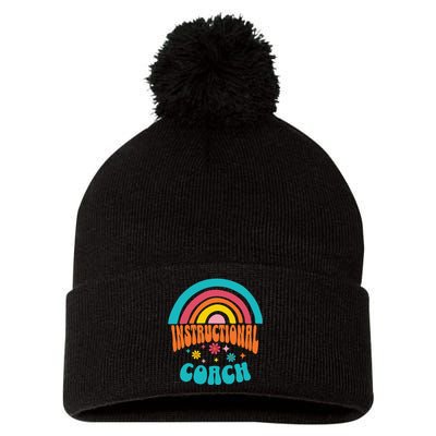 Cute Instructional Coach Appreciation Week Back To School Pom Pom 12in Knit Beanie