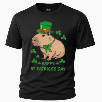 Cute Irish Capybara Leprechaun Happy St.PatrickS Day Gift Cooling Performance Crew T-Shirt