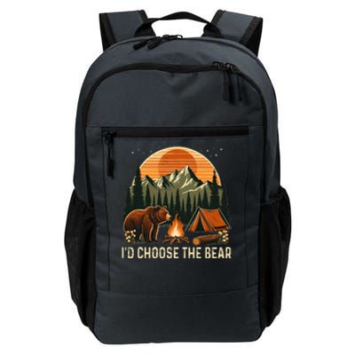 Camping ID Choose The Bear Daily Commute Backpack