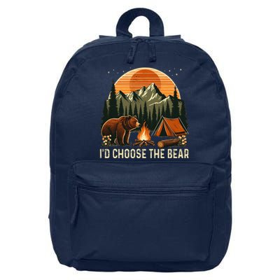 Camping ID Choose The Bear 16 in Basic Backpack