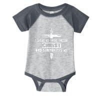 Christian I Can Do All Things Through Cross Jesus Religious Infant Baby Jersey Bodysuit