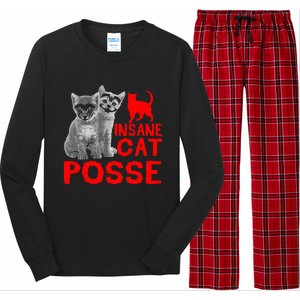 Cat Insane Cat Posse Gift Long Sleeve Pajama Set