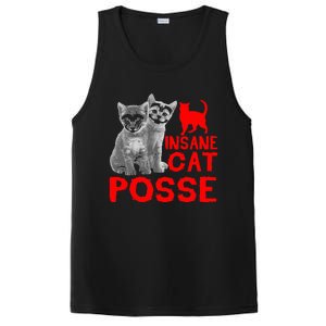 Cat Insane Cat Posse Gift PosiCharge Competitor Tank