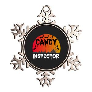 Candy Inspector Metallic Star Ornament