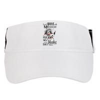 Cow I Can’T Argue With My Husband He’S Older Than Me Adult Drive Performance Visor