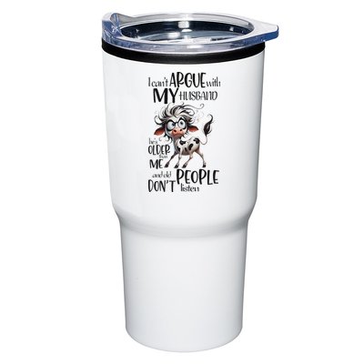 Cow I Can’T Argue With My Husband He’S Older Than Me Tumbler