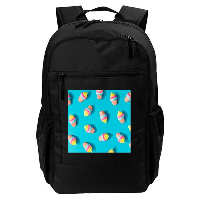 Colorful Ice Cream Pattern Backpack