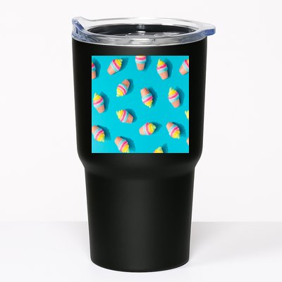 Colorful Ice Cream Pattern Tumbler