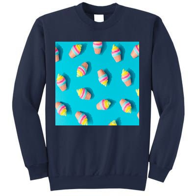 Colorful Ice Cream Pattern Sweatshirt