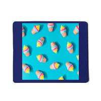 Colorful Ice Cream Pattern Mousepad