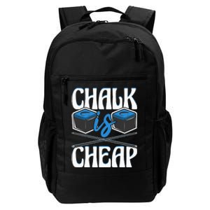 Chalk Is Cheap Funny 8Ball Pool Billiard Player Daily Commute Backpack