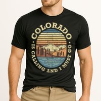 Colorado Is Calling And I Must Go Retro Performance Shirt