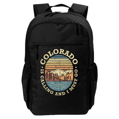 Colorado Is Calling And I Must Go Retro Backpack