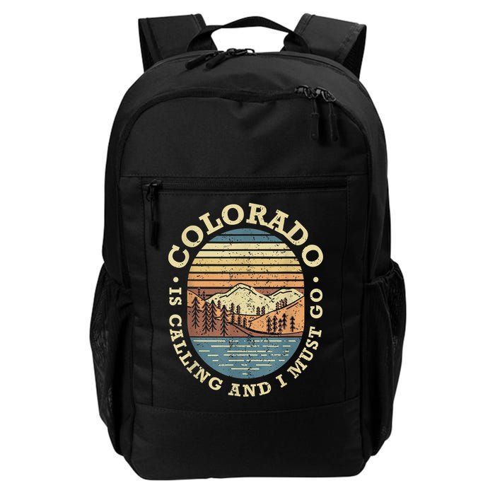 Colorado Is Calling And I Must Go Retro Backpack