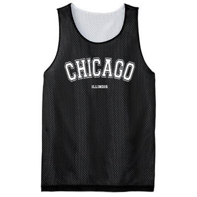 Chicago Illinois Mesh Reversible Basketball Jersey Tank