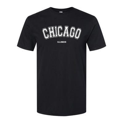 Chicago Illinois Softstyle CVC T-Shirt