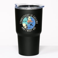 Connecticut Is Calling And I Must Go Connecticut State Tumbler