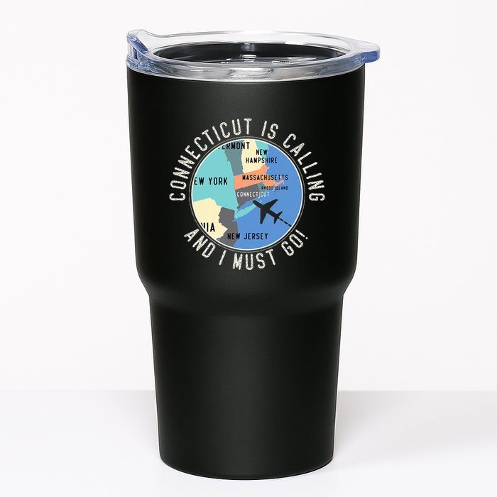 Connecticut Is Calling And I Must Go Connecticut State Tumbler