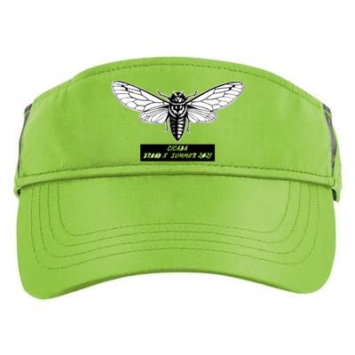 Cicada Brood X Summer 2021 Adult Drive Performance Visor