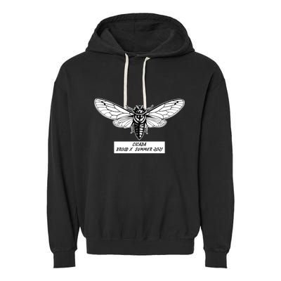 Cicada Brood X Summer 2021 Garment-Dyed Fleece Hoodie