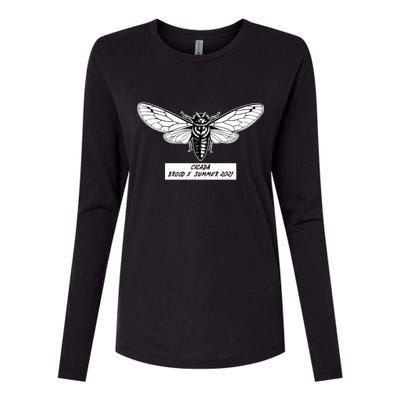 Cicada Brood X Summer 2021 Womens Cotton Relaxed Long Sleeve T-Shirt