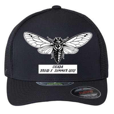 Cicada Brood X Summer 2021 Flexfit Unipanel Trucker Cap