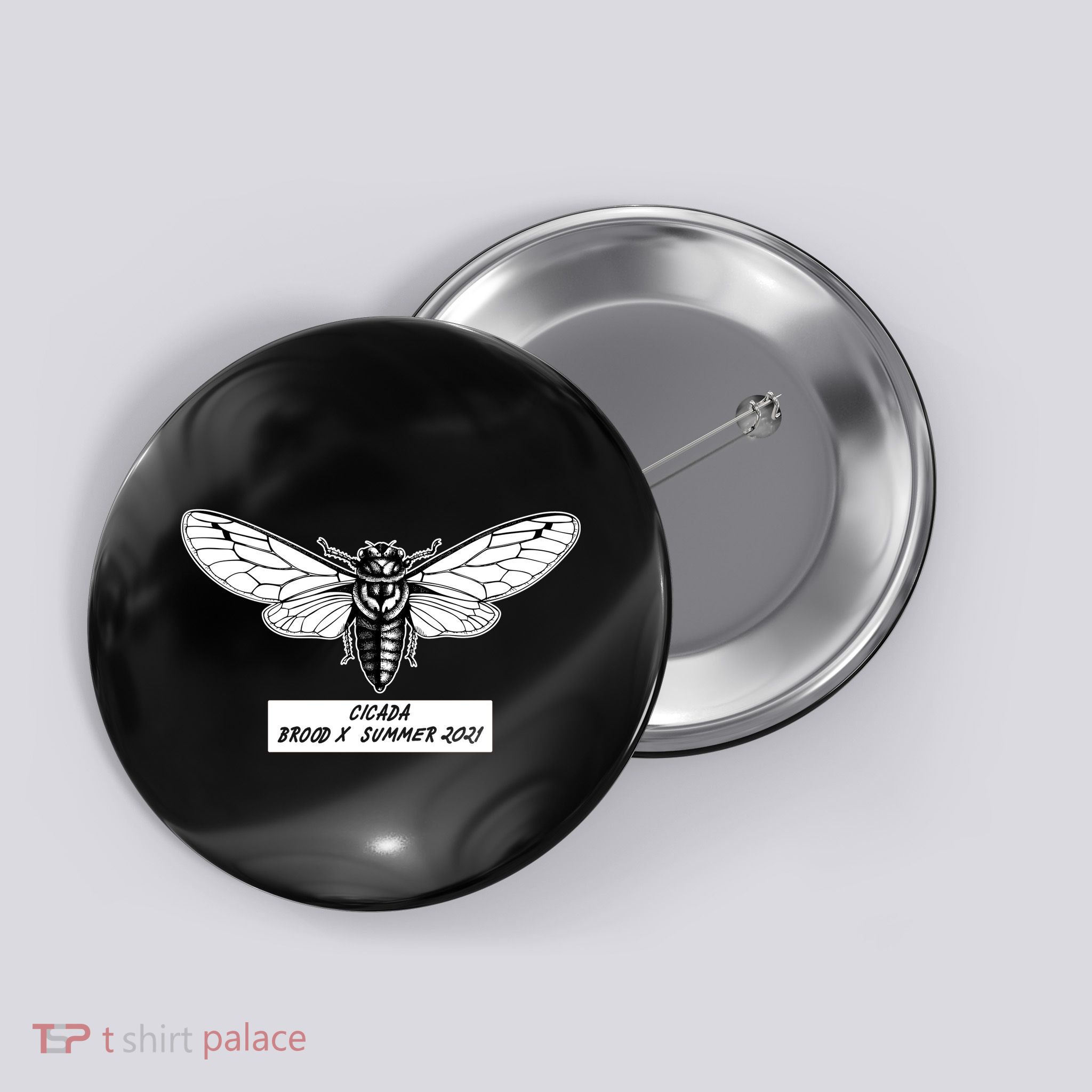 Cicada Brood X Summer 2021 Button