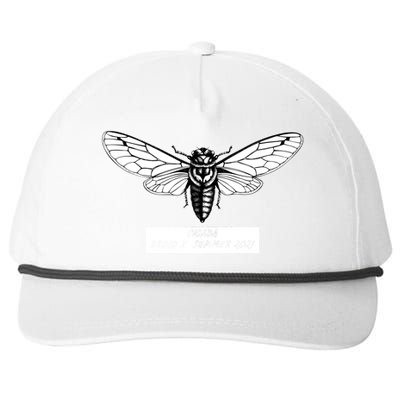 Cicada Brood X Summer 2021 Snapback Five-Panel Rope Hat