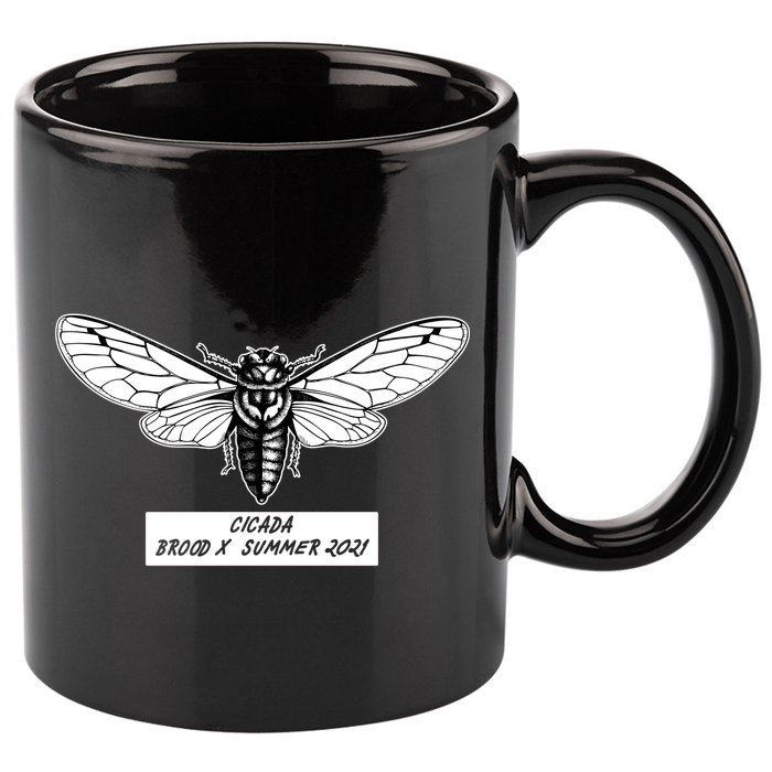 Cicada Brood X Summer 2021 11oz C Handle Ceramic Mug