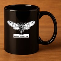 Cicada Brood X Summer 2021 11oz C Handle Ceramic Mug