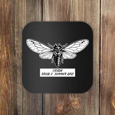 Cicada Brood X Summer 2021 Coaster