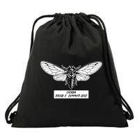 Cicada Brood X Summer 2021 Drawstring Bag