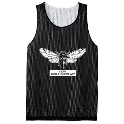 Cicada Brood X Summer 2021 Mesh Reversible Basketball Jersey Tank
