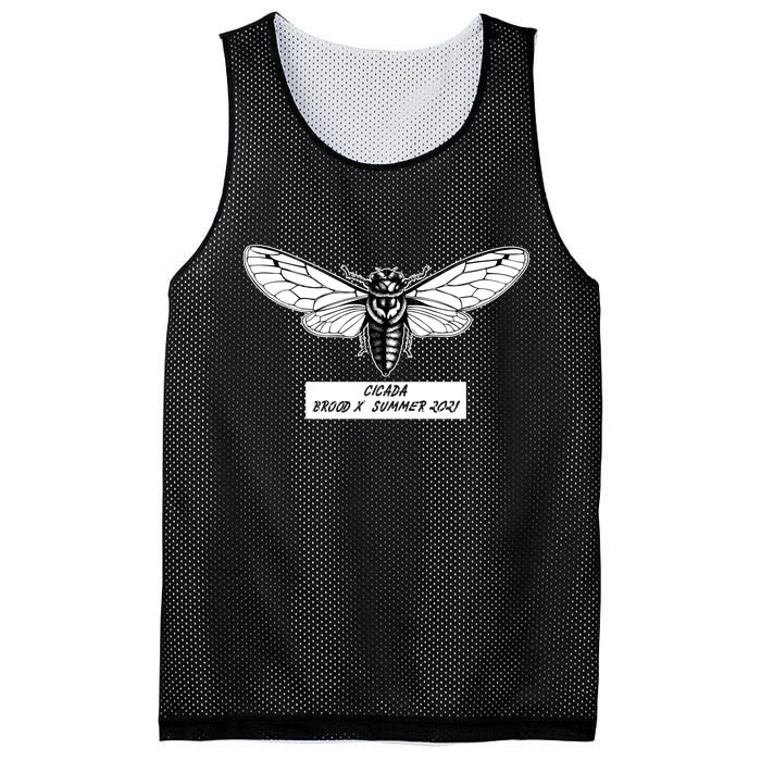 Cicada Brood X Summer 2021 Mesh Reversible Basketball Jersey Tank