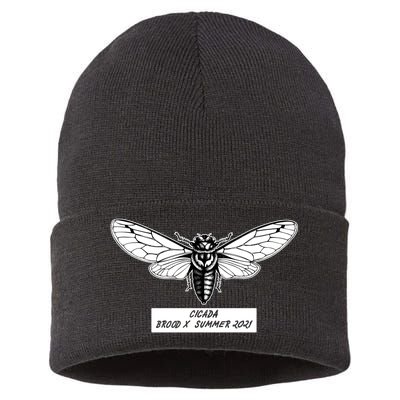 Cicada Brood X Summer 2021 Sustainable Knit Beanie