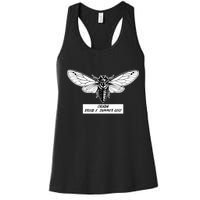 Cicada Brood X Summer 2021 Women's Racerback Tank