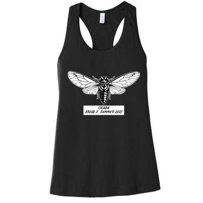 Cicada Brood X Summer 2021 Women's Racerback Tank