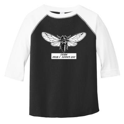 Cicada Brood X Summer 2021 Toddler Fine Jersey T-Shirt