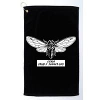 Cicada Brood X Summer 2021 Golf Towel