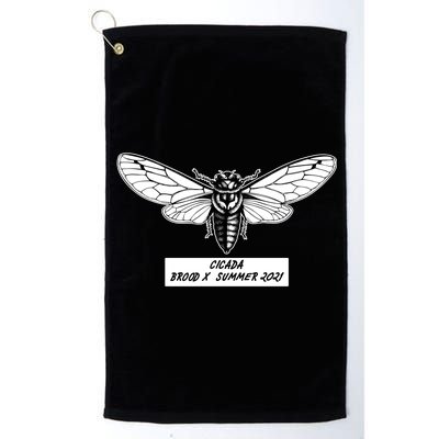 Cicada Brood X Summer 2021 Platinum Collection Golf Towel