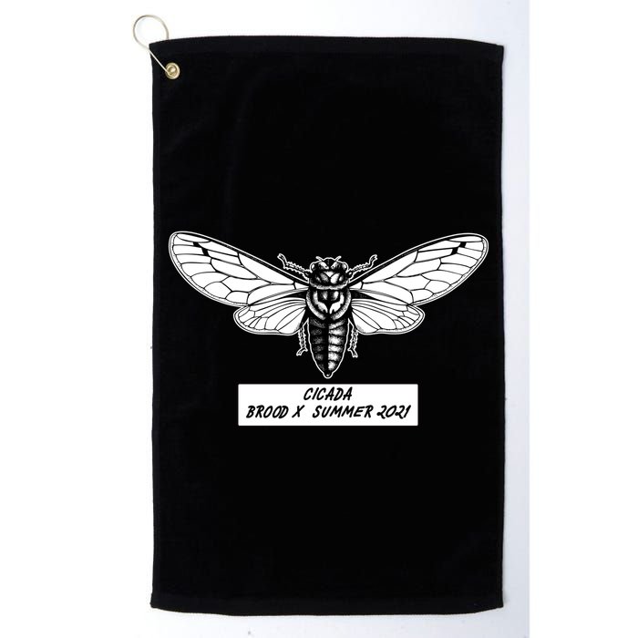 Cicada Brood X Summer 2021 Golf Towel