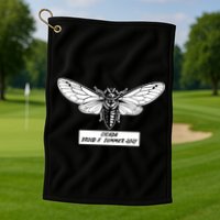 Cicada Brood X Summer 2021 Golf Towel