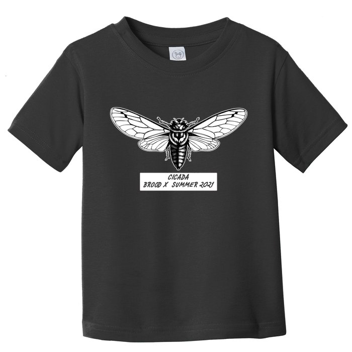 Cicada Brood X Summer 2021 Toddler T-Shirt